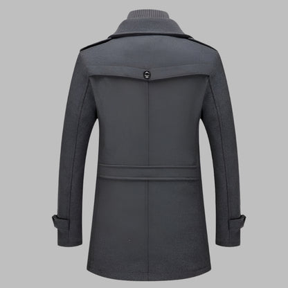 Cold-resistant Plus Cotton Woolen Men's Jacket