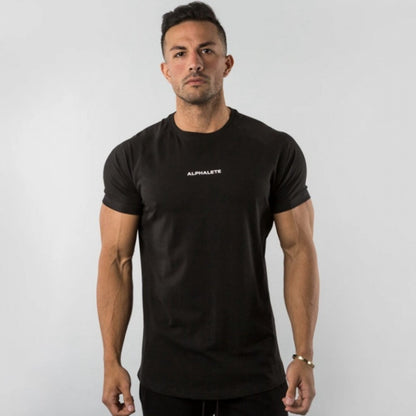 Casual slim short sleeve T-shirt