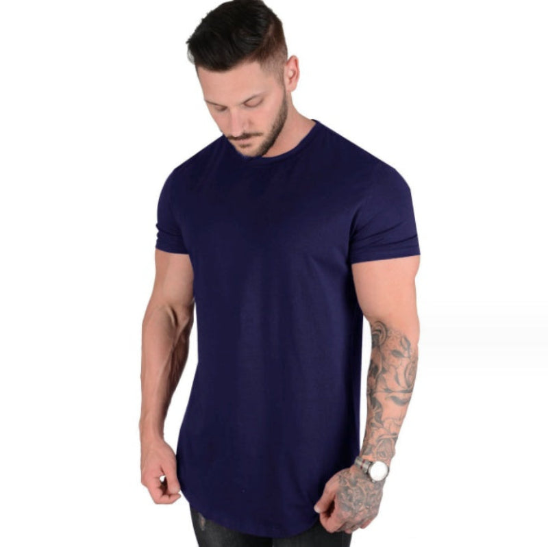 Summer Slim Fit Men's Sports Fitness T-shirt