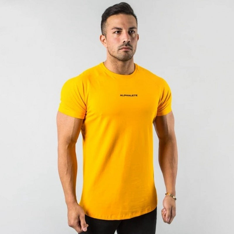 Casual slim short sleeve T-shirt