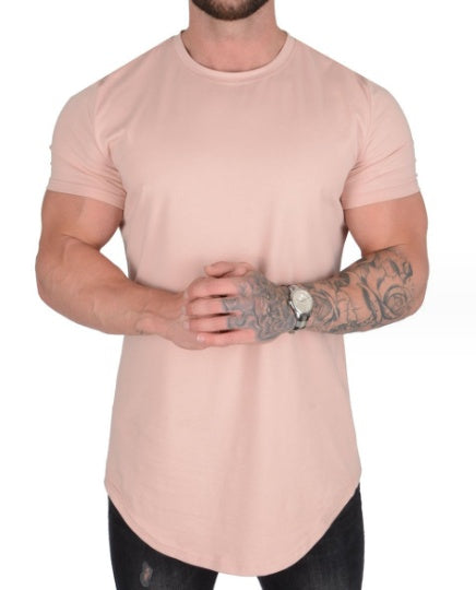 Summer Slim Fit Men's Sports Fitness T-shirt